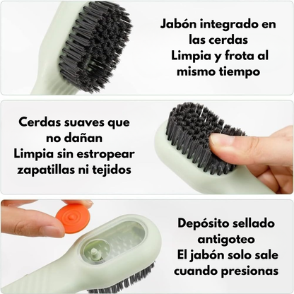 Cepillo Lavicoa con Dispensador de Jabón